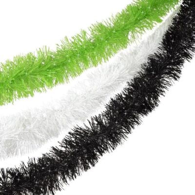 Kawasaki Colours Tinsel garlands- Size - 3 x 4m each